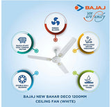 Bajaj Ceiling Fan New Bahar Deco 1200mm